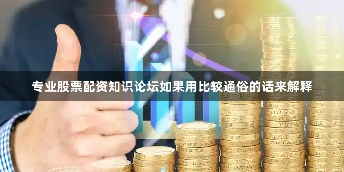 专业股票配资知识论坛如果用比较通俗的话来解释