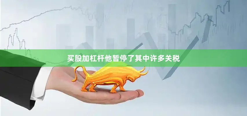 买股加杠杆他暂停了其中许多关税
