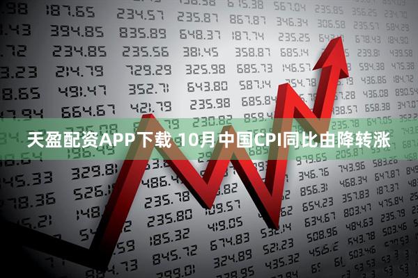 天盈配资APP下载 10月中国CPI同比由降转涨